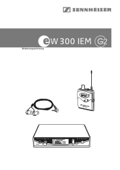 Sennheiser EK 300 IEM G2 Instructions for Use