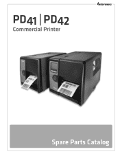 Intermec PD42 PD41 and PD42  Spare Parts Catalog