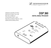 Sennheiser DSP 360 Instructions for Use