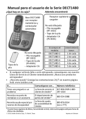 Uniden DECT1480 Spanish Owners Manual