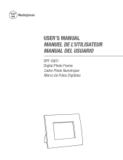 Westinghouse DPF-0801 User Manual