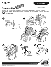 Xerox 6115MFP Instruction Sheet - Toner Cartridge