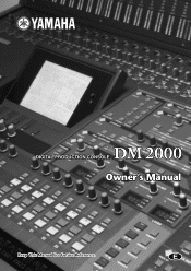 Yamaha DM2000 Owner's Manual