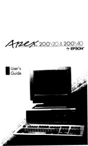 Epson Apex 200 User Manual