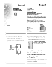 Honeywell RCA901N1006/A Owner's Manual