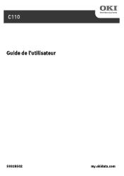 Oki C110 C110 Guide de l'utilisateur (Fran栩s)