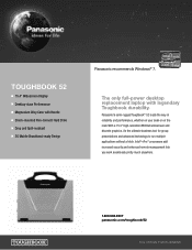 Panasonic Toughbook 52 Spec Sheet