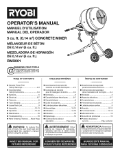 Ryobi RMX001 Operation Manual