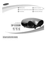Samsung SP-D300B User Manual (user Manual) (ver.1.0) (Spanish)