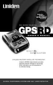Uniden GPSRD English Owners Manual