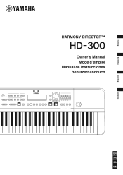 Yamaha HD-300 HD-300 Owners Manual