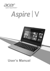 Acer Aspire V5-132 User Manual (Windows 8.1)