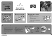 HP 7550 HP Photosmart 7550 Series printer - (English) Setup Guide