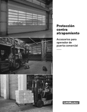 LiftMaster TLS1CARD Liftmaster Commercial Safety Entrapment Protection Brochure - Spanish