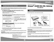 Motorola 2246N-VGX Quick Start Guide