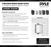 Pyle PDWR55BL Instruction Manual