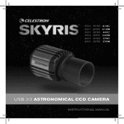 Celestron Skyris 618M Skyris Astronomical CCD Camera Manual