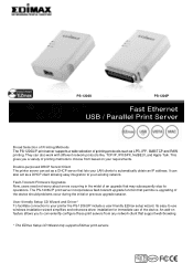 Edimax PS-1206U Datasheet