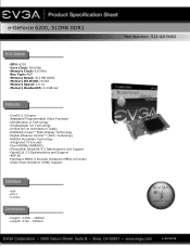 EVGA e-GeForce 6200 AGP PDF Spec Sheet