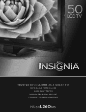 Insignia NS-50L260A13 Information Brochure (English)