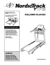 NordicTrack T 17.5 Treadmill Turkish Manual