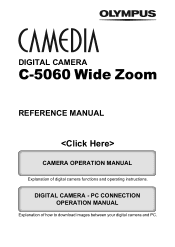 Olympus C-5060 Zoom C-5060 Wide Zoom Reference Manual (9.6 MB)
