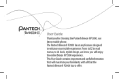 Pantech Breeze II Manual - English