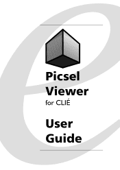 Sony PEG-NX73V Picsel Viewer User Guide