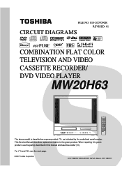 Toshiba MW20H63 User Manual