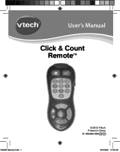 Vtech Click & Count Remote White User Manual