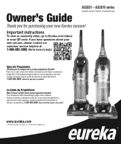 Eureka AirSpeed CleanXtreme AS3006A Owner s Manual