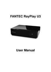 Fantec RayPlay U3 Manual