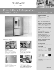 Frigidaire FGHB2844LP Product Specifications Sheet (English)