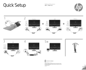 HP Pavilion 32-inch Displays Quick Setup Guide 2