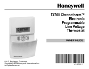 Honeywell T4700 Owner's Manual