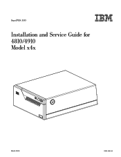 IBM 4810-E3H Installation Guide