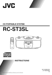 JVC RC-ST3 Instruction Manual