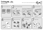 Lexmark Z55 Color Jetprinter Setup Sheet