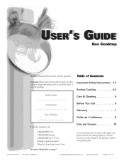 Maytag MGC4436BDC User Guide