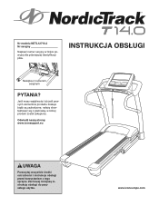 NordicTrack T 14.0 Treadmill Polish Manual