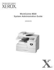 Xerox M20 System Administration Guide