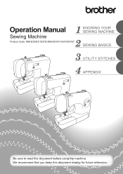 Brother International CE-5500/CE-5500PRW Operation Manual