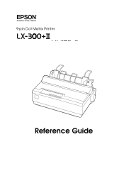 Epson C11C640001 Reference Guide