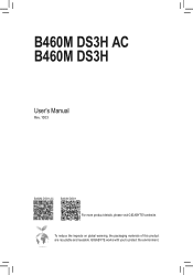Gigabyte B460M DS3H AC User Manual