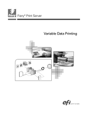 Kyocera TASKalfa 5551ci Printing System (11),(12),(13),(14) Variable Data Print Guide (Fiery E100)