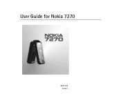 Nokia 7270 User Guide