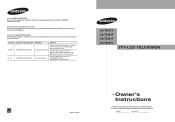 Samsung LN-T5281F User Manual (ENGLISH)
