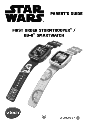 Vtech Star Wars First Order Stormtrooper Smartwatch Black User Manual