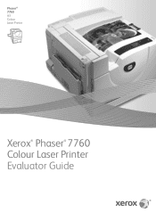 Xerox 7760DX Evaluator Guide
