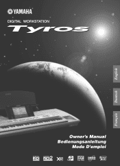 Yamaha TYROS Owners Manual